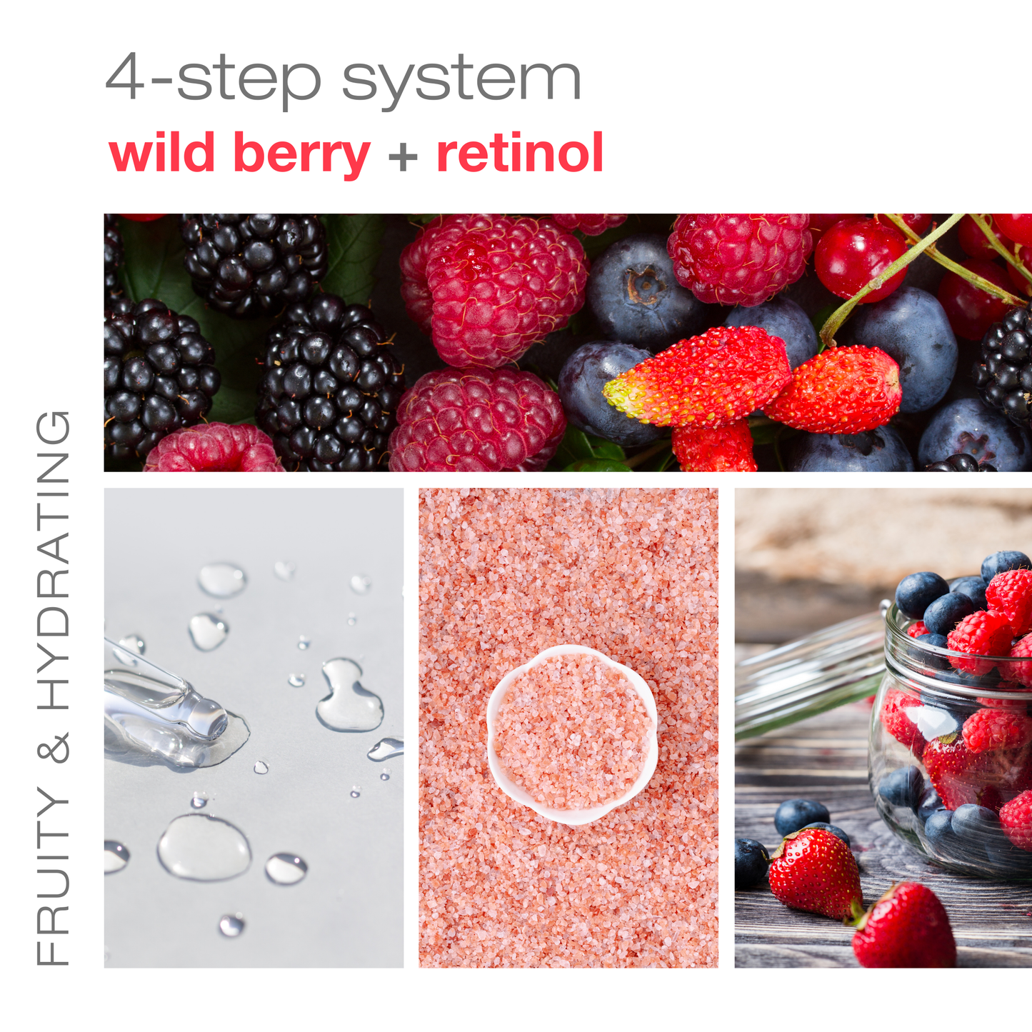 Fruity Wild Berry + Retinol Sugar Scrub
