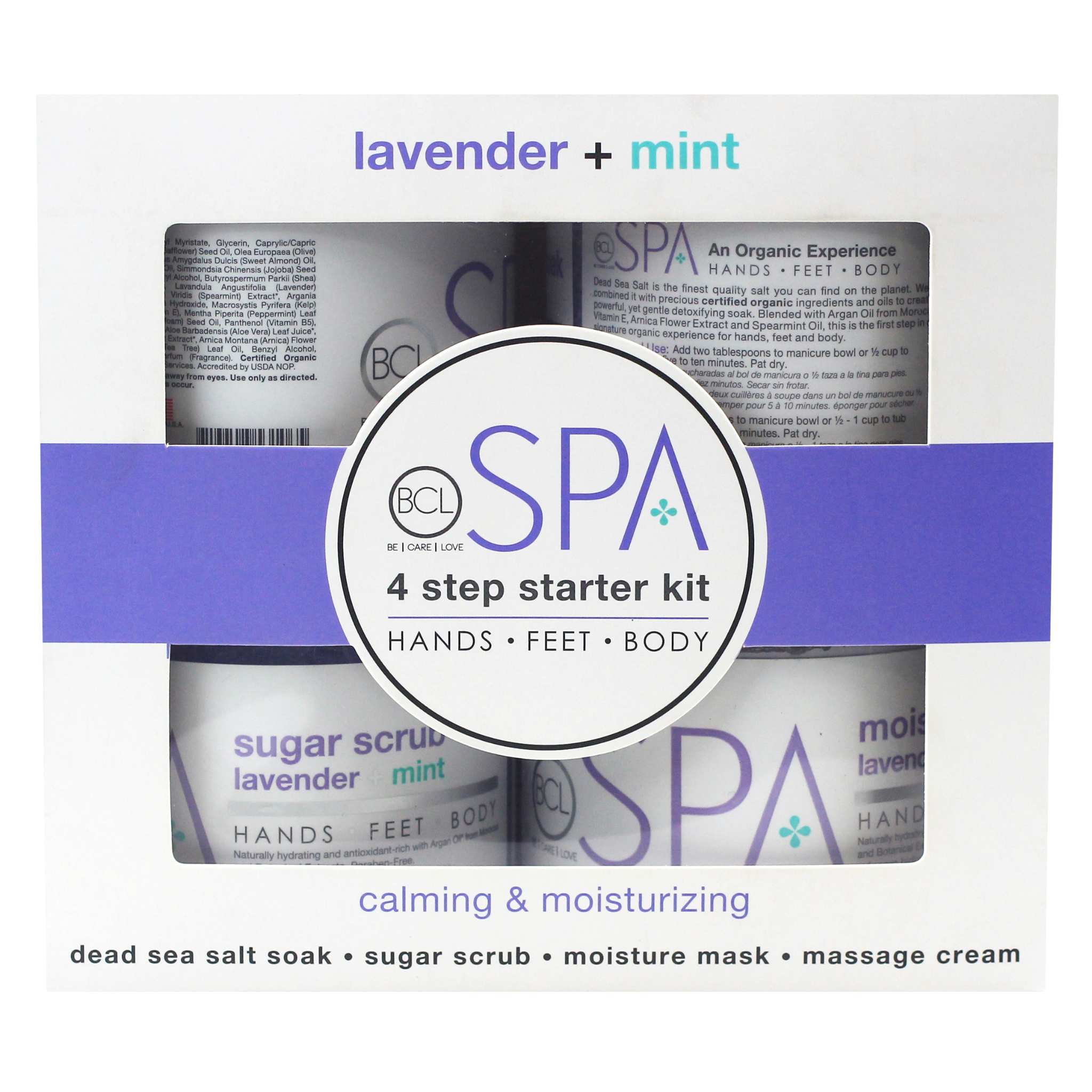 BCL SPA cheapest Lavender & Mint Sugar Scrub, 16 oz