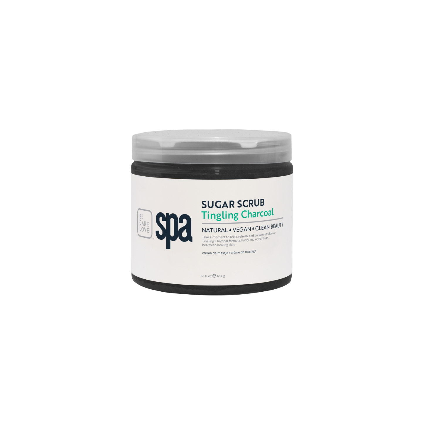 Tingling Charcoal Sugar Scrub