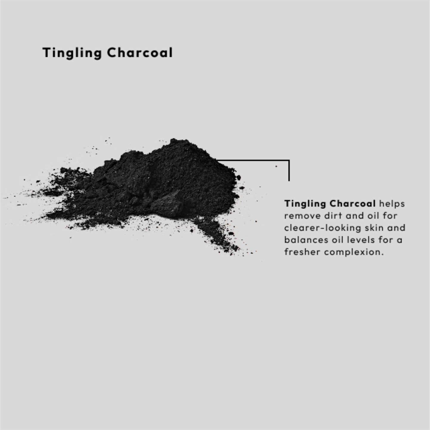 Tingling Charcoal Sugar Scrub