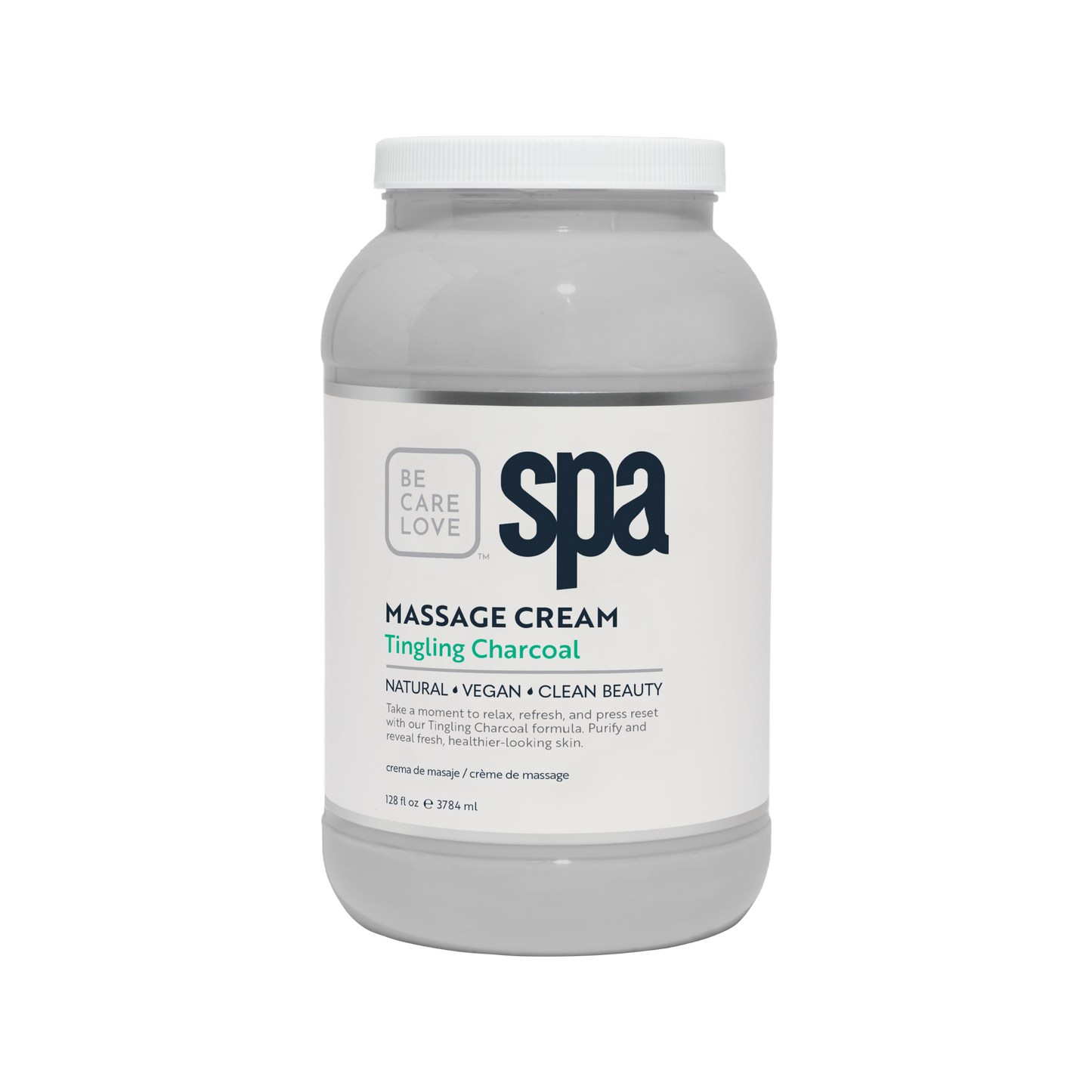 Tingling Charcoal Massage Cream – Detoxing & Purifying Body Moisturizer