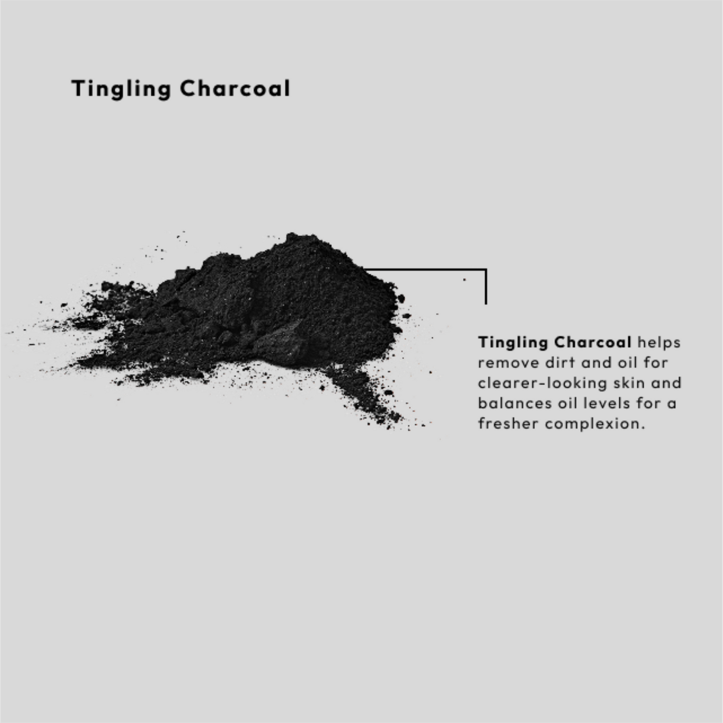Tingling Charcoal Massage Cream – Detoxing & Purifying Body Moisturizer