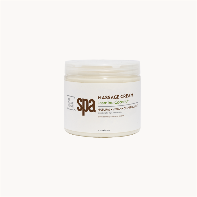 Smoothing Jasmine and Coconut Massage Cream – Nourishing and Softening Body Moisturizer
