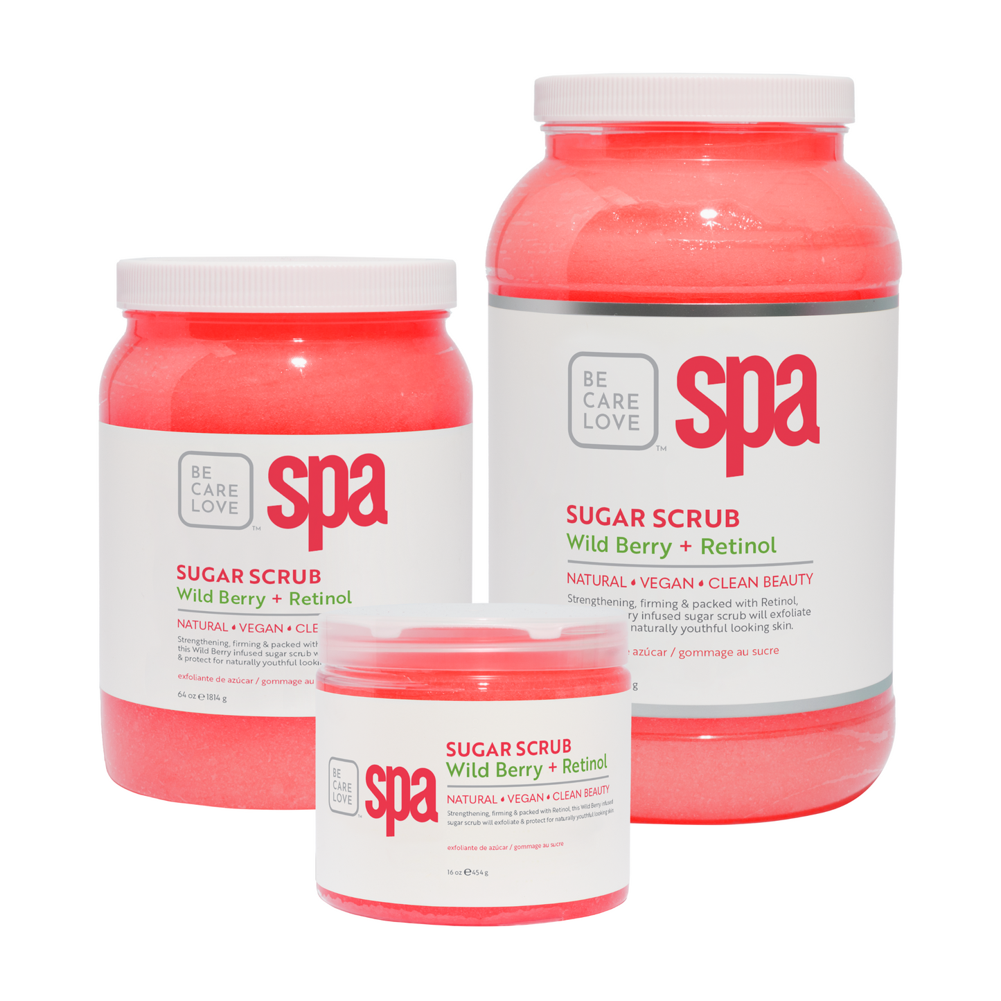 Fruity Wild Berry + Retinol Sugar Scrub