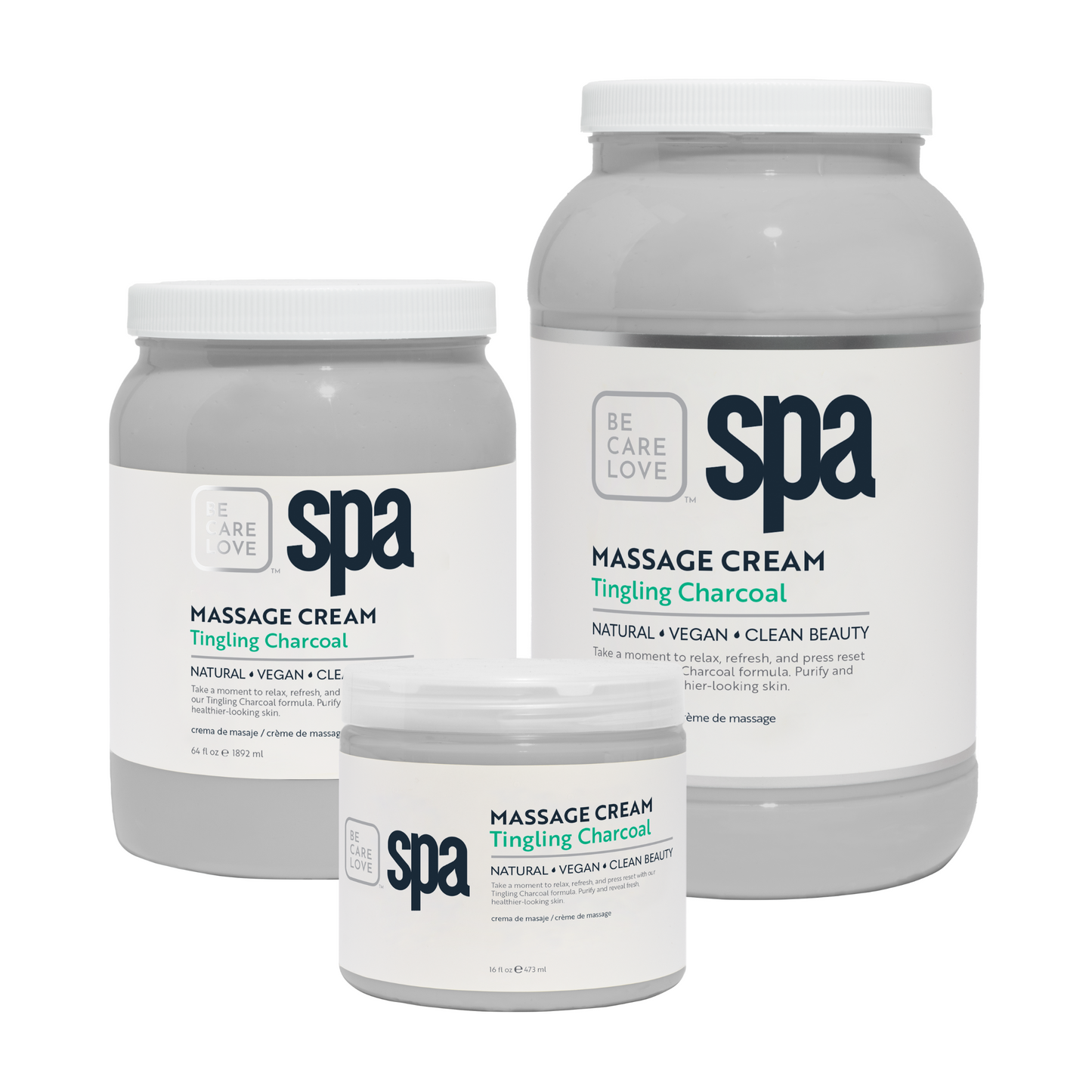 Tingling Charcoal Massage Cream – Detoxing & Purifying Body Moisturizer