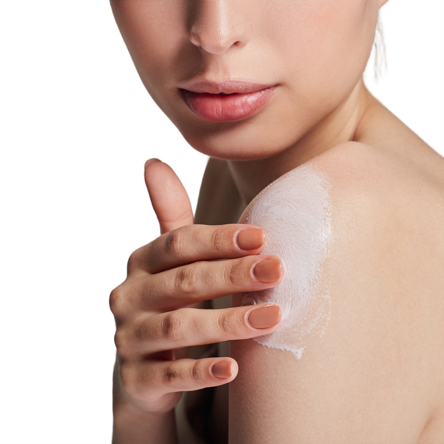 Vegan antioxidant body cream with green tea, aloe vera, and niacinamide