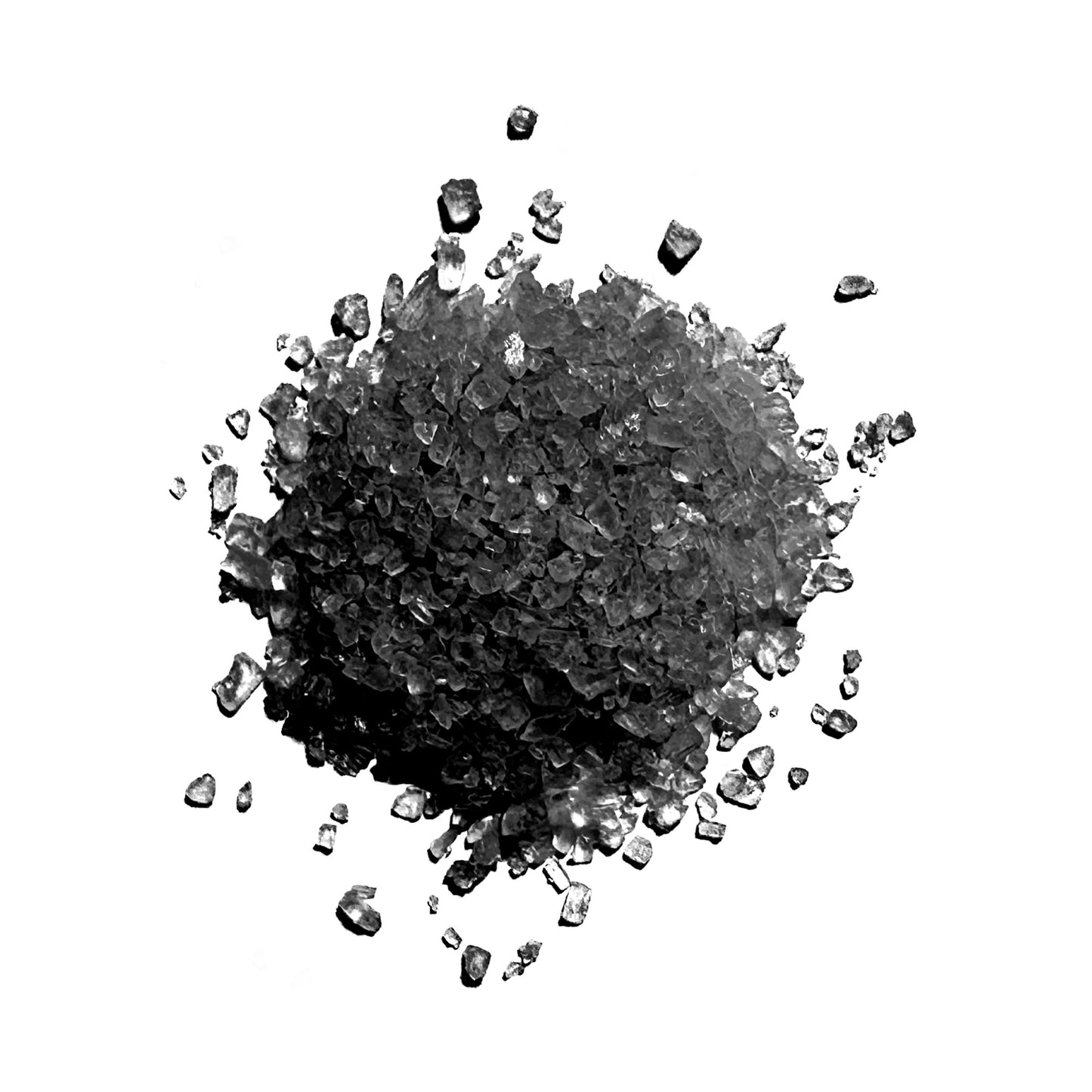Energizing Dead Sea salt soak with charcoal, mint, and ginger