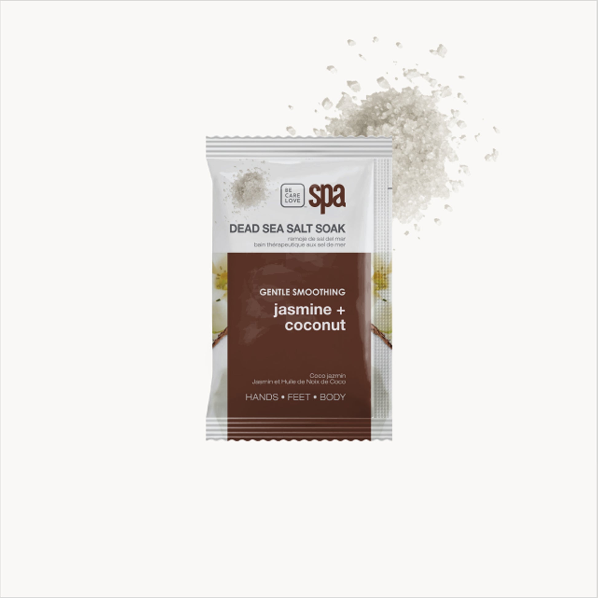 Jasmine and coconut 4-step smoothing manicure and pedicure set
