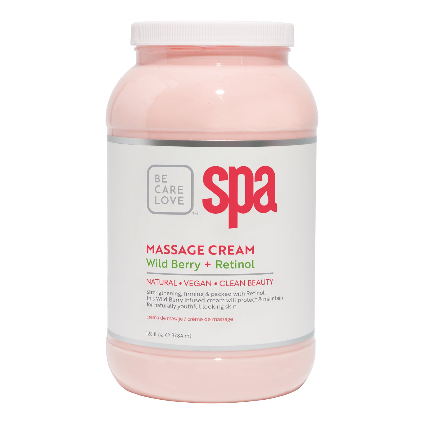 Revitalizing berry and retinol clay mask with pink grapefruit