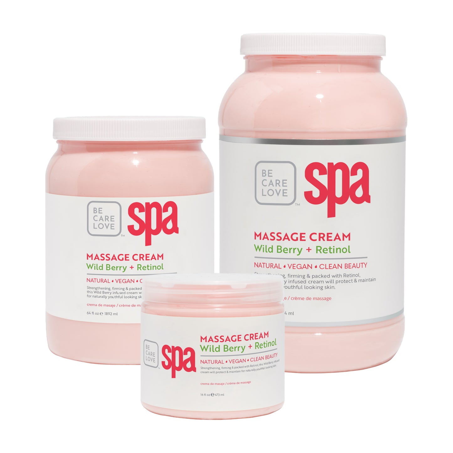 Revitalizing berry and retinol clay mask with pink grapefruit