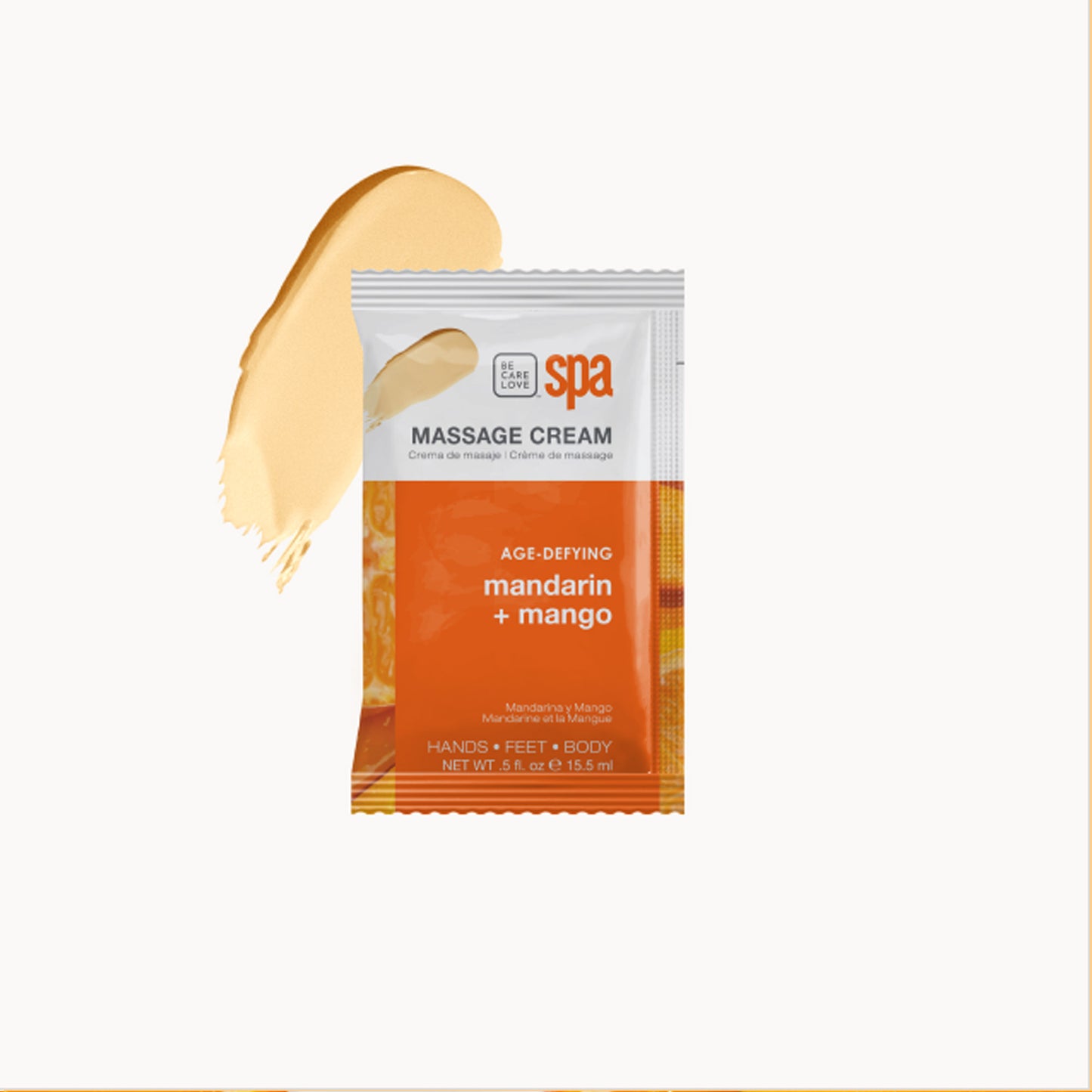 Mandarin and mango 4-step age-defying manicure and pedicure set
