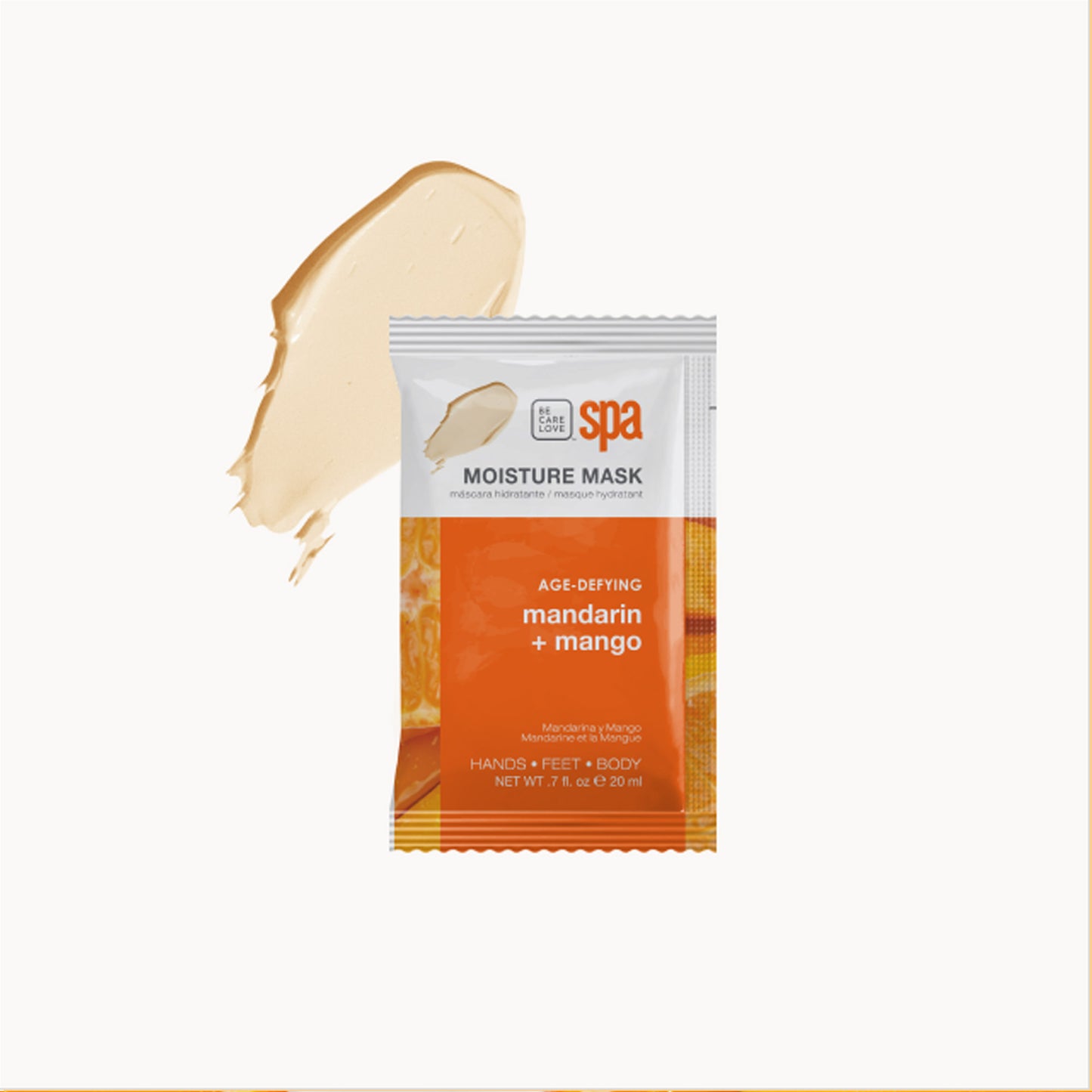 Mandarin and mango 4-step age-defying manicure and pedicure set