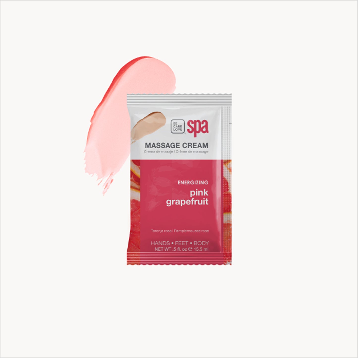 Pink grapefruit and argan oil 4-step energizing manicure and pedicure set
