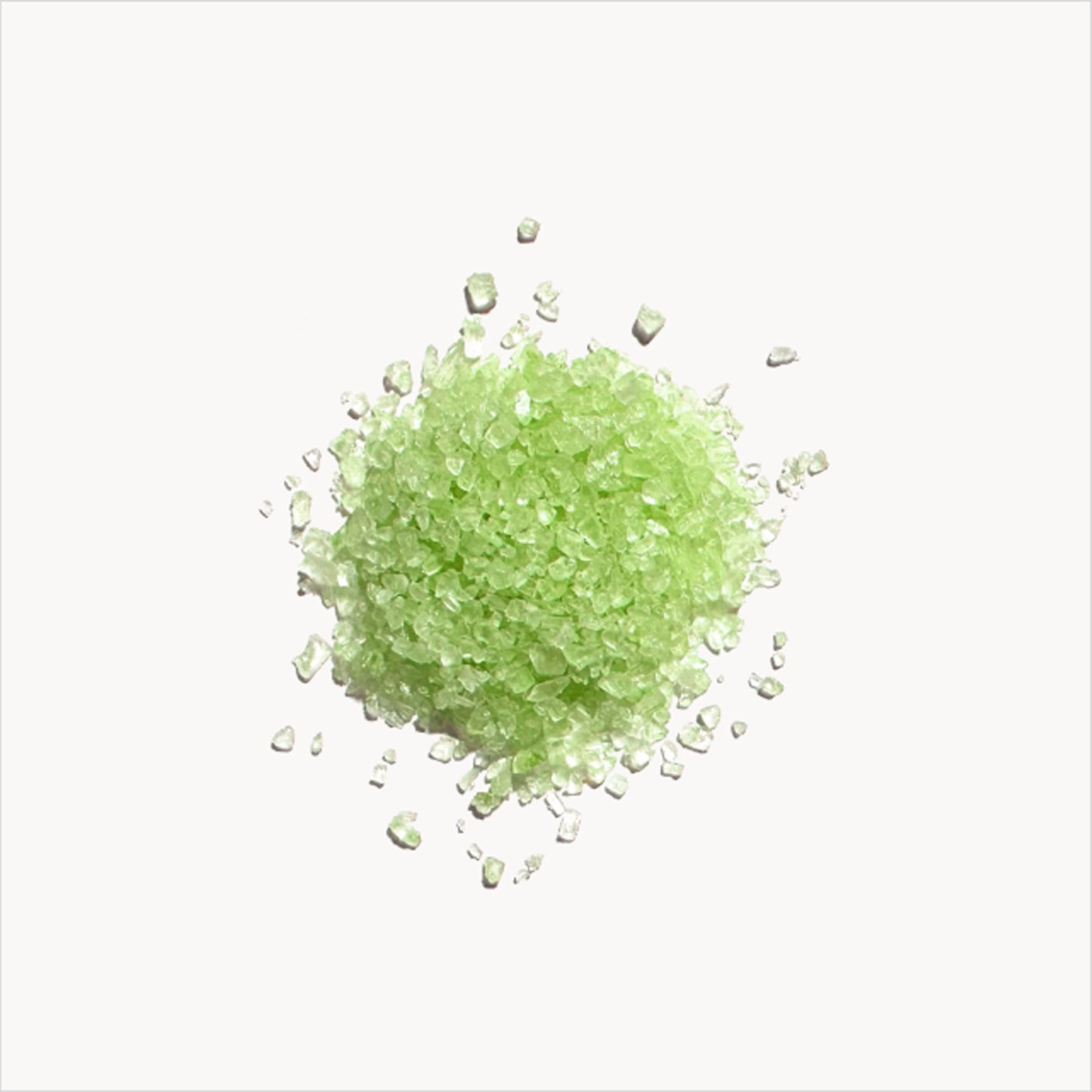 Refreshing Dead Sea salt soak with mint, bergamot, and hemp