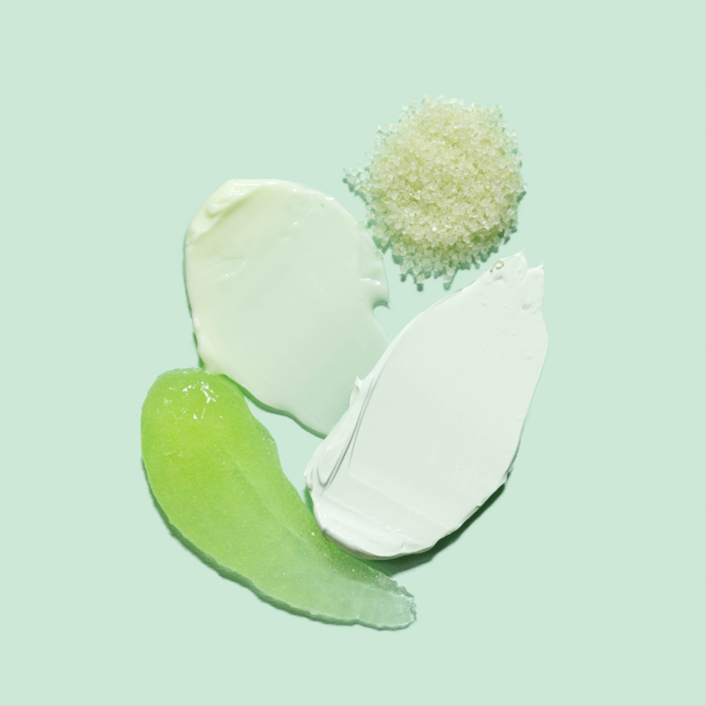 Mint and lime 4-step refreshing manicure and pedicure set