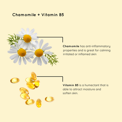 VitaLuxe Calming Chamomile + Vitamin B5 Makeup Removing Cleansing Wipes