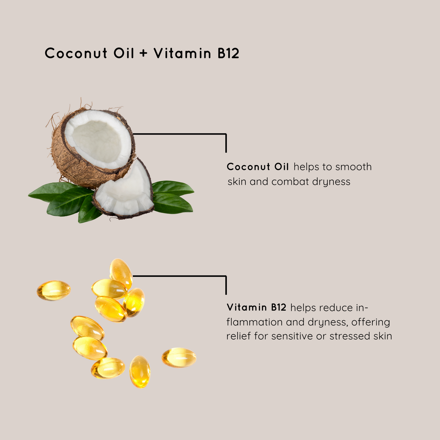 VitaLuxe Hydrating Coconut Oil + Vitamin B12 Makeup Removing Cleansing Wipes