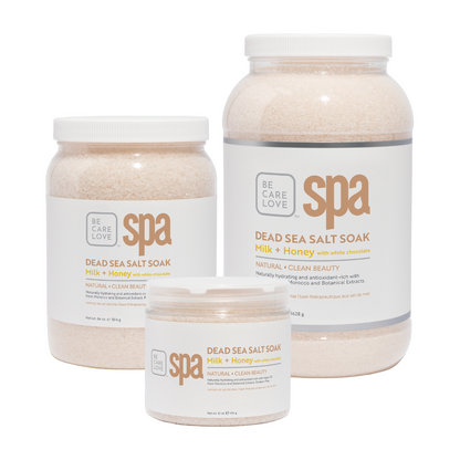 Ultra-Moisturizing Milk + Honey with White Chocolate Dead Sea Salt Soak