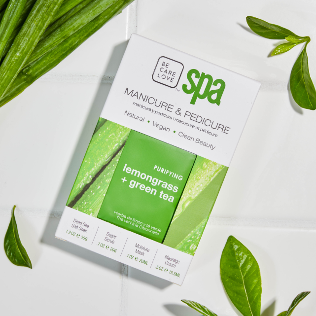 Purifying Lemongrass + Green Tea 4-in-1 Packet Box Set