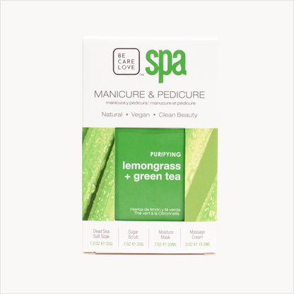 Purifying Lemongrass + Green Tea 4-in-1 Packet Box Set