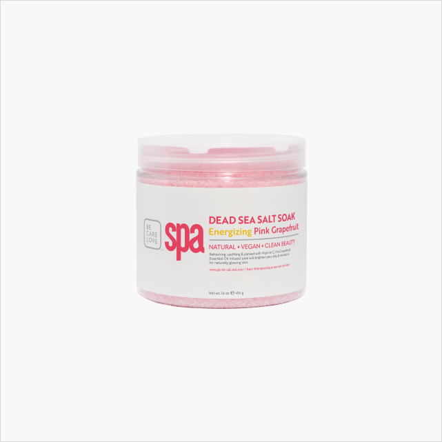 Energizing Pink Grapefruit Dead Sea Salt Soak