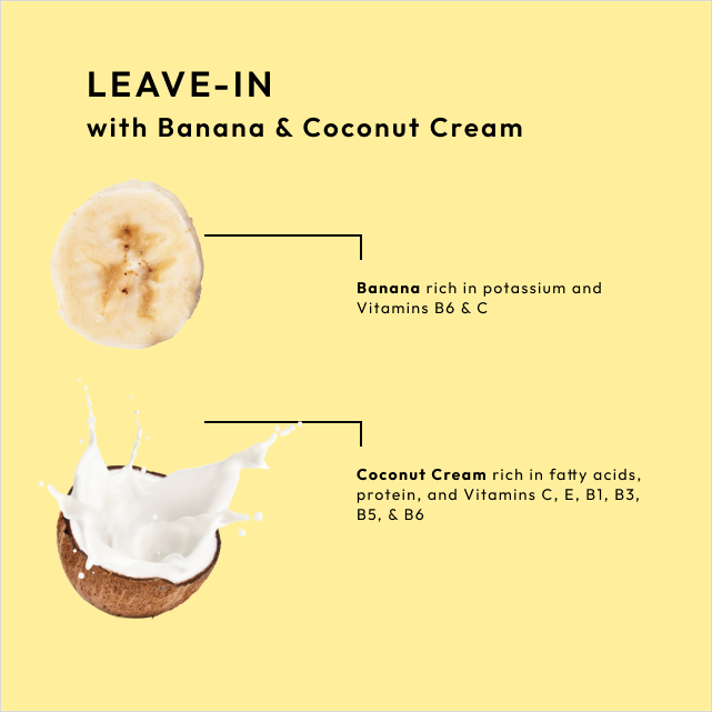 Smashed Banana Coconut Cream Leave-in Curl Cream
