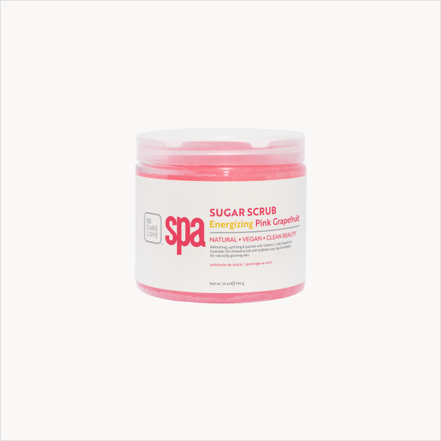 Energizing Pink Grapefruit Sugar Scrub