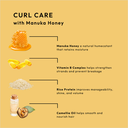 Curl Care Shampoo with Manuka Honey