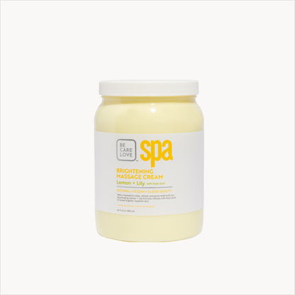 white lily massage Brightening Lemon and Lily – Radiant Hydrating Massage Cream