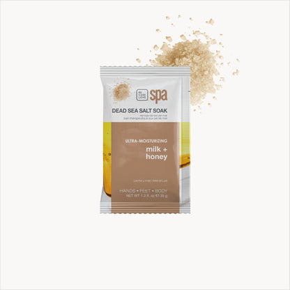 Milk, honey, and white chocolate 4-step ultra-moisturizing manicure and pedicure set