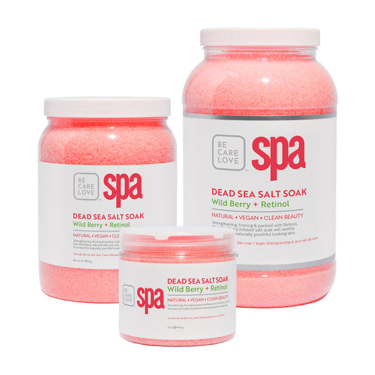 Detoxifying bath soak with Wild Berry and Retinol