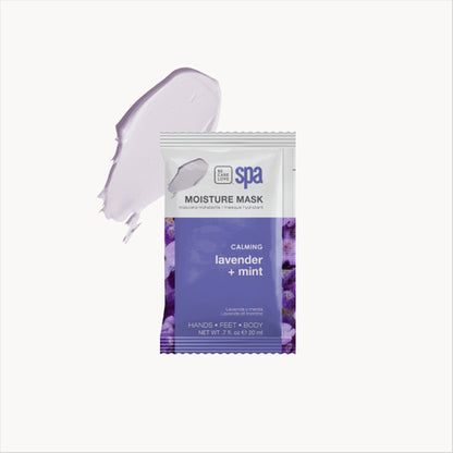 Lavender and mint 4-step calming manicure and pedicure set
