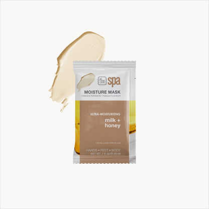 Milk, honey, and white chocolate 4-step ultra-moisturizing manicure and pedicure set