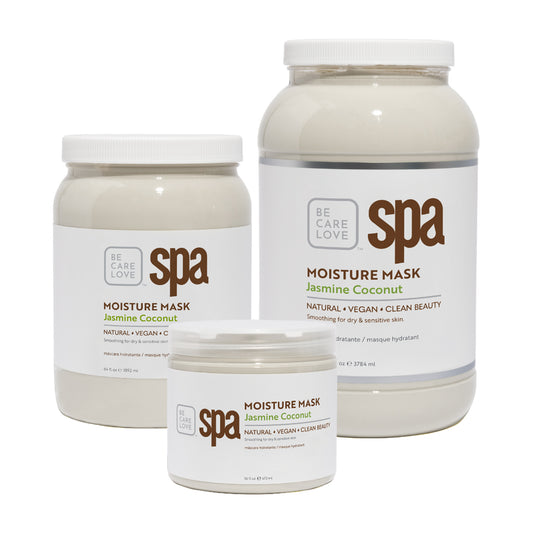 Smoothing jasmine and coconut clay mask with rice extract