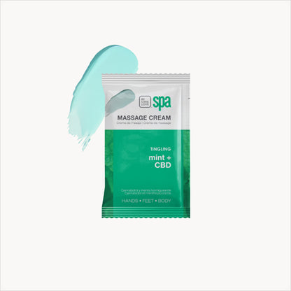 Mint-infused 4-step cooling manicure and pedicure set