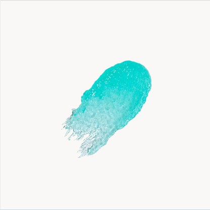 Mint sugar scrub with hemp and essential oils for exfoliating and moisturizing
